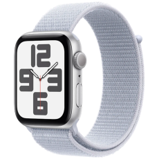 Apple - Apple Watch SE 44mm GPS + Cellular (Nylon Ljusblå)