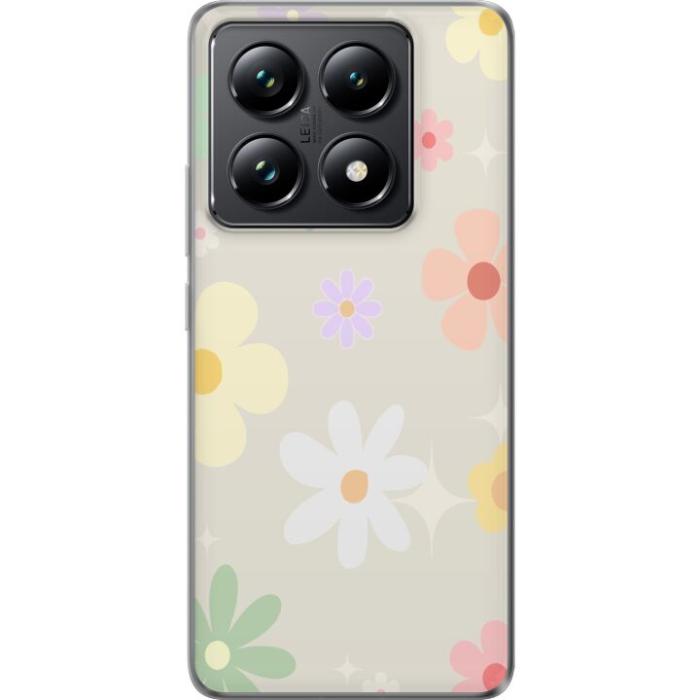 iSecrets - Mobilskal till Xiaomi 14T med fejdande blommor