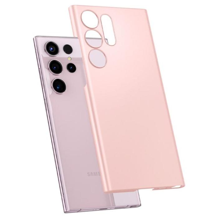 UTGATT - Spigen Galaxy S23 Ultra Mobilskal Airskin - Misty Rosa