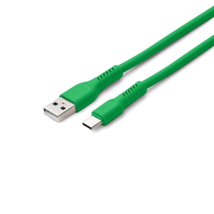 Colorum - Colorum USB-A till USB-C Kabel 1.8m 3A - Grön