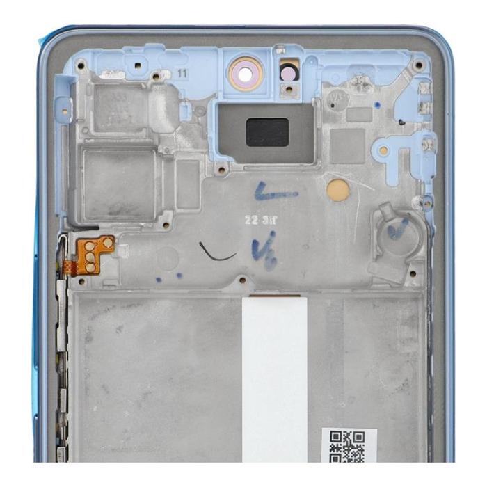 OEM - SAMSUNG A53 Skärm med LCD-display HARD OLED - Blå