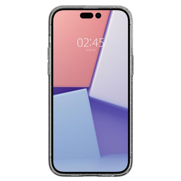 Spigen - Spigen iPhone 14 Pro Max Skal Liquid Crystal - Glitter Crystal