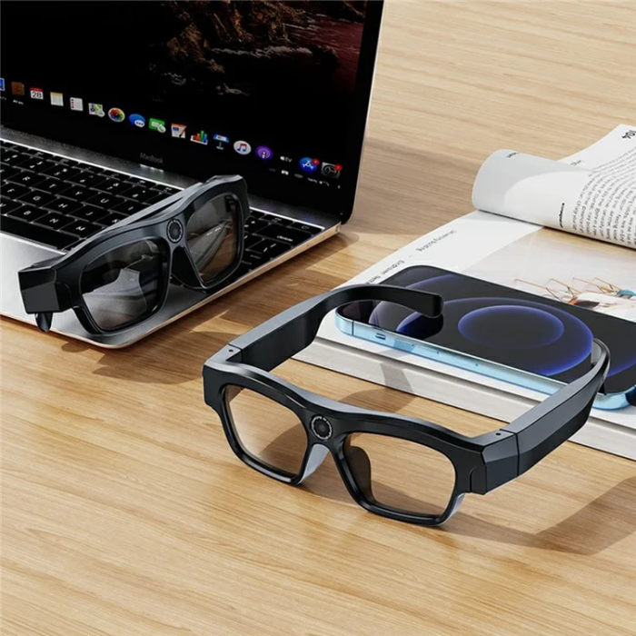 OEM - Smarta Glasögon Bluetooth med 4K Kamera XV18 - Svart