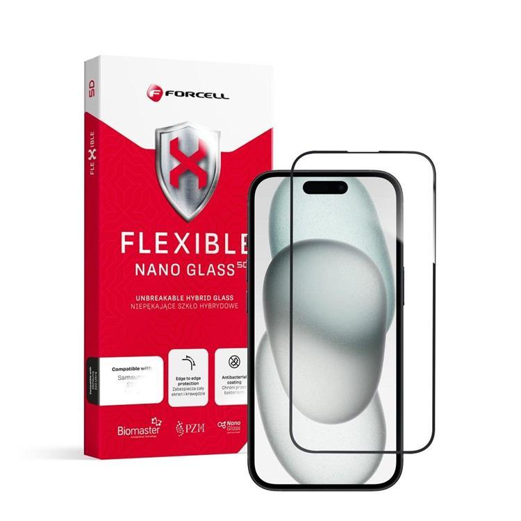 Forcell iPhone 15 Härdat Glas Skärmskydd 5D | 5468 | AlltMobil