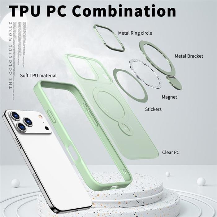 A-One Brand - iPhone 17 Pro Max Mobilskal MagSafe Rotating Kickstand