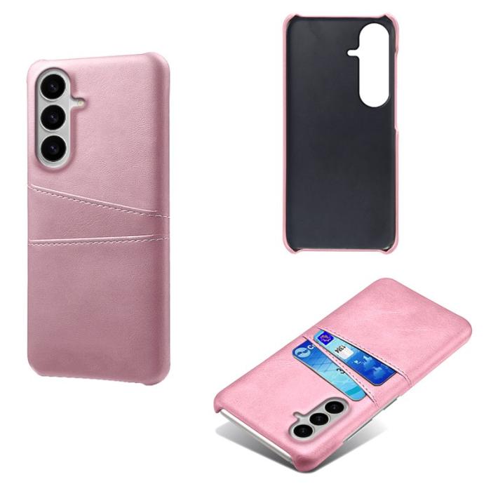 OEM - Mobilskal till Samsung Galaxy S26 / S26 Pro PU Läder + Hård PC - Roséguld