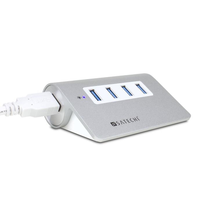 UTGATT1 - Satechi USB 3.0 Hubb av aluminium - 4 portar