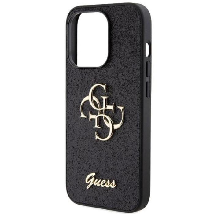 Guess - Guess iPhone 15 Pro Max Mobilskal Glitter Script Big 4G