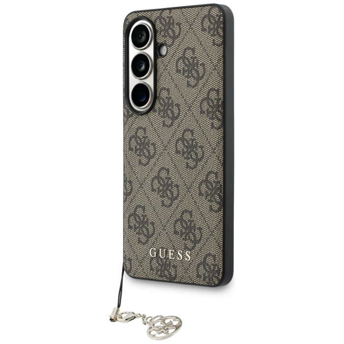 Guess - Guess Mobilskal För Galaxy S26 MagSafe 4G Classic Logo Charm - Brun