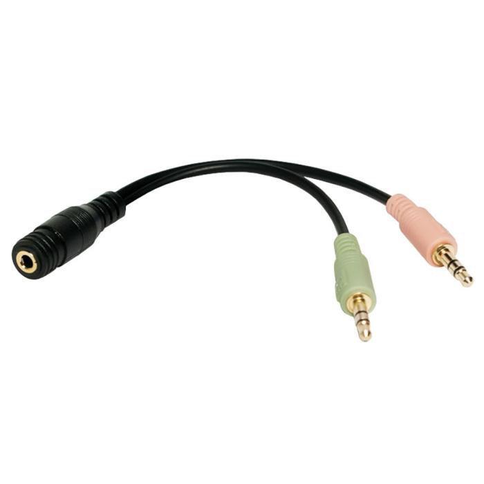 UTGATT4 - LogiLink Datoradapter mobilheadset 3,5