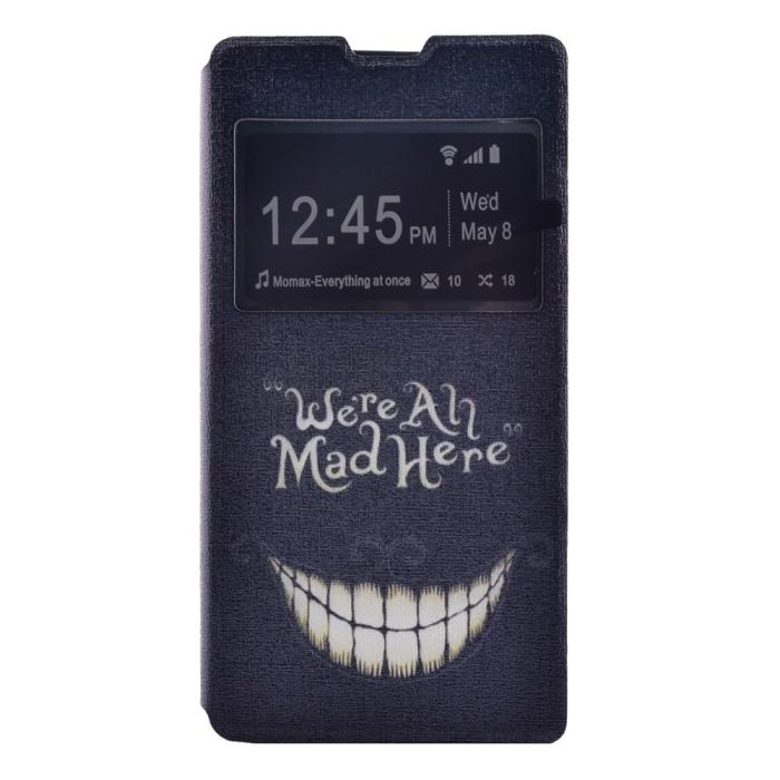 OEM - Plånboksfodral till Sony Xperia M5 - We're All Mad Here