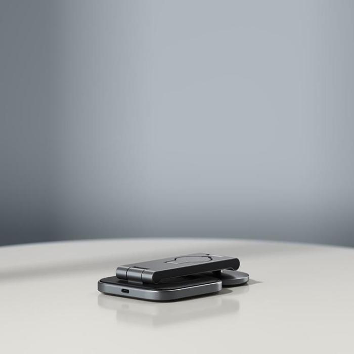 Satechi - Satechi 3-in-1 Trådlös Laddare Qi2 Vikbar