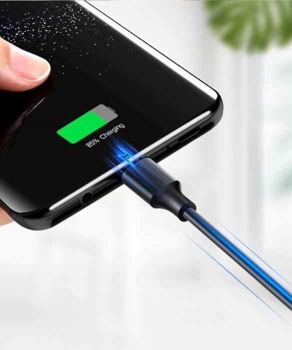Ugreen - UGreen USB-C till USB-A kabel 3A 3m Svart