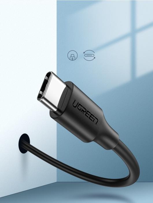 Ugreen - UGreen USB-C till USB-A kabel 3A 3m Svart