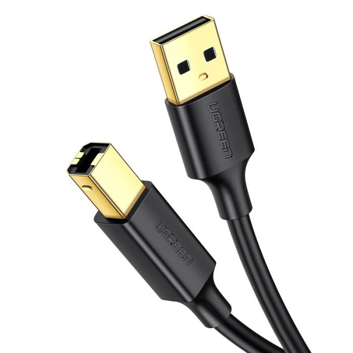 Ugreen - Ugreen USB Type B printer Kabel 3m - Svart