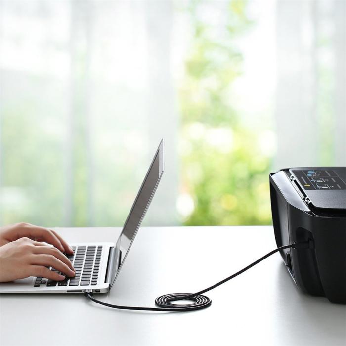 Ugreen - Ugreen USB Type B printer Kabel 3m - Svart