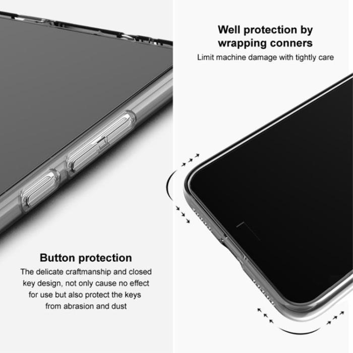 Imak - IMAK OnePlus Nord 2T 5G Skal UX-5 Series Soft - Clear