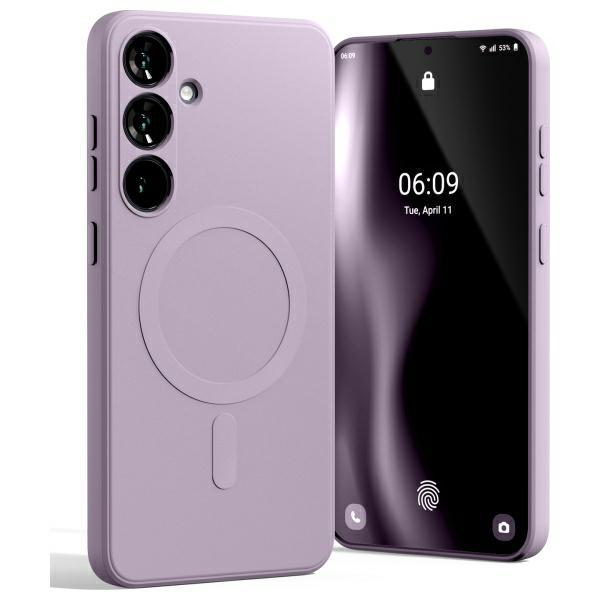 Mercury Mobilskal till Galaxy S24 FE MagSafe Semi-Silikon - Lilac | 2353 | AlltMobil