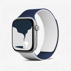 Moft - Moft Apple Watch (38/40/41/42mm) Armband Snap Duo - Marinbl&aring;/Misty