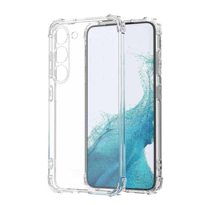 A-One Brand - Galaxy S23 Skal Anti-Shock TPU - Transparent
