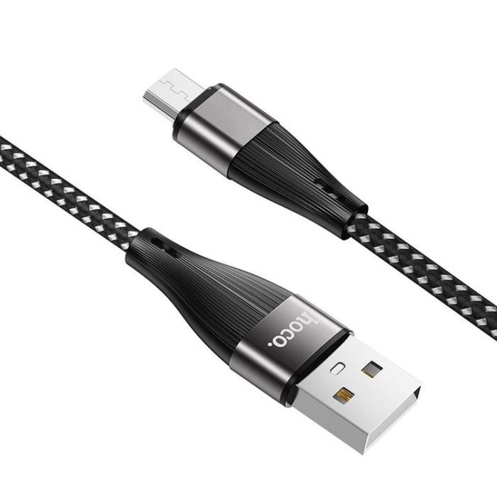 UTGATT1 - Hoco Blessing Micro USB Kabel 1m - Svart