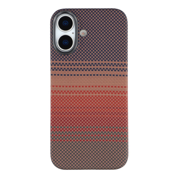 A-One Brand - iPhone 17 Mobilskal MagSafe Aramid Fiber Gradient - Gul