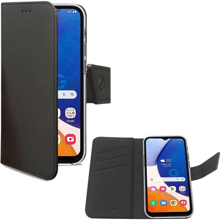 CELLY Galaxy A34 5G Plånboksfodral - Svart | 2353 | AlltMobil