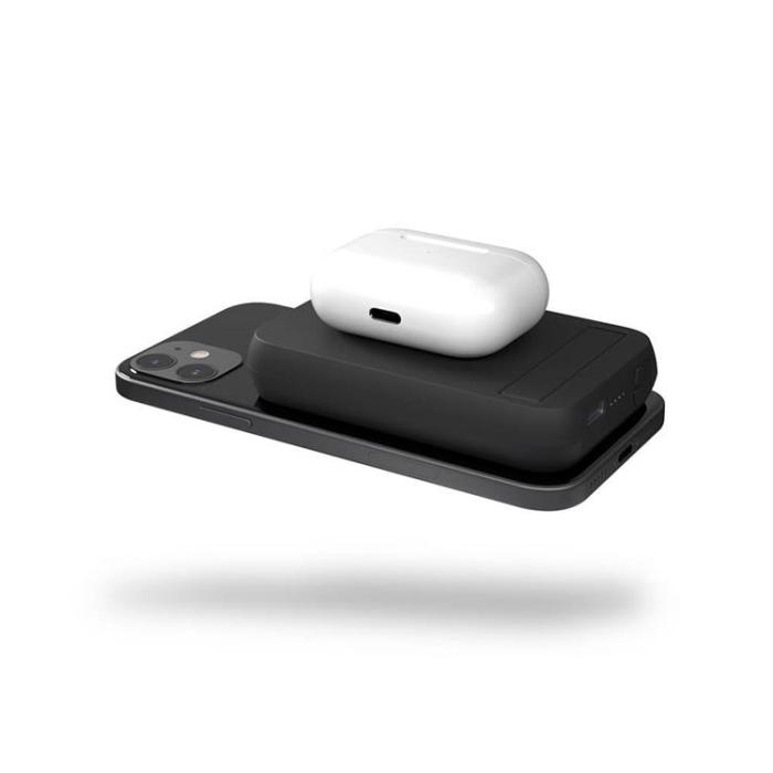ZENS - ZENS Magnetisk Magsafe Qi Powerbank Dubbelsidig 4000 mAh - Svart