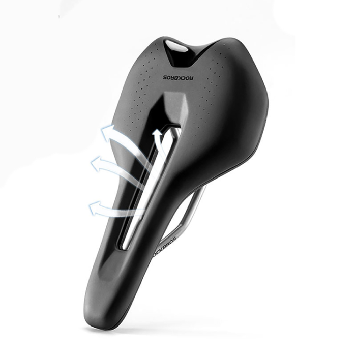 Rockbros - Rockbros Sport Anatomisk Cykelsadel - Svart