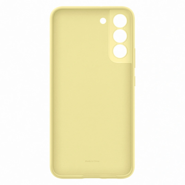 UTGATT1 - Samsung Silicone Skal Galaxy S22 Plus - Gul