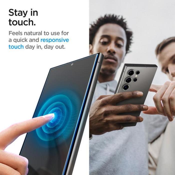 Spigen - Spigen 2-Pack Galaxy S24 Ultra Härdat Glas Skärmskydd Privacy