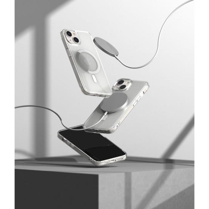 Ringke - Ringke iPhone 14 Plus Skal Fusion Magnetic Magsafe - Clear