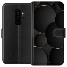 Gustaf - Pl&aring;nboksfodral till Samsung Galaxy S9+ med Lyxig Cirklar