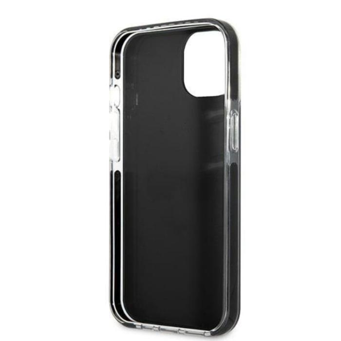 KARL LAGERFELD - Karl Lagerfeld iPhone 13 mini Skal Karl & Choupette Head - Svart