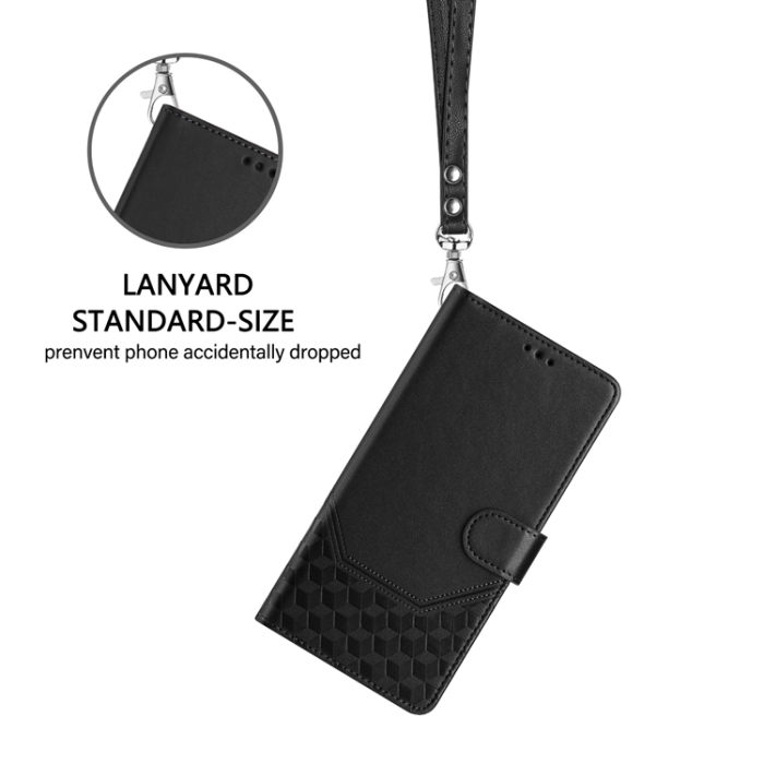A-One Brand - Nothing Phone (3a) Plånboksfodral Imprinted Honeycomb RFID