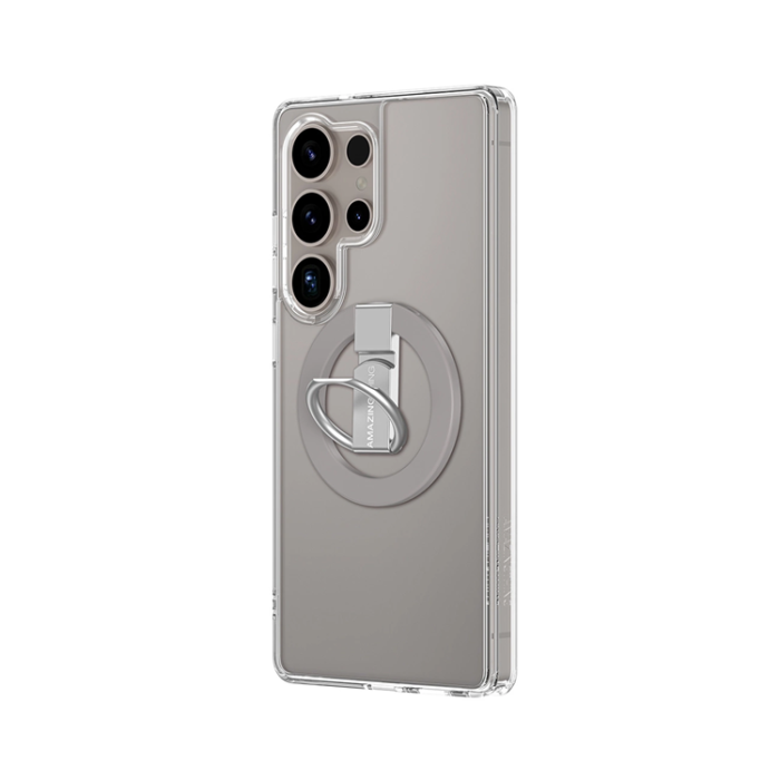 AmazingThing - AmazingThing Galaxy S25 Ultra Mobilskal Magsafe Minimal - Transparent