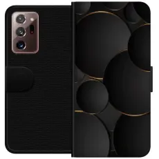 Gustaf - Pl&aring;nboksfodral till Samsung Galaxy Note20 Ultra med Lyxig Cirklar