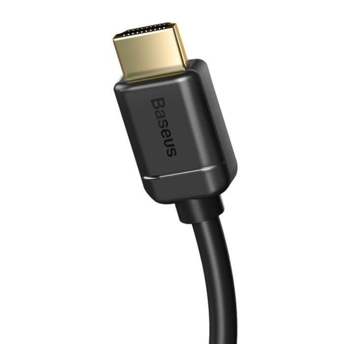 BASEUS - Baseus HD Series HDMI Till HDMI Adapter Kabel 1.5m - Svart