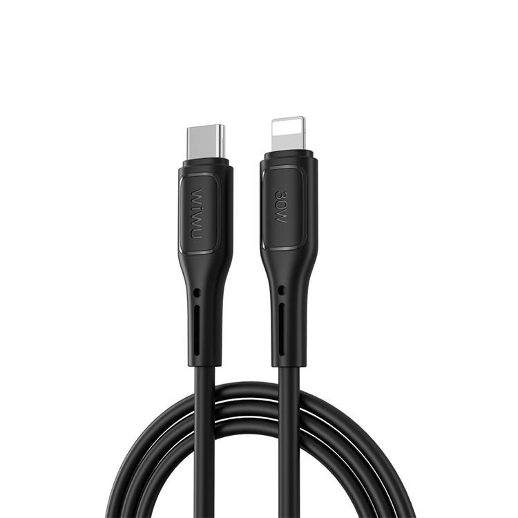 WIWU USB-C Till Lightning Kabel 30W 1m Starlink Series - Svart | 3541 | AlltMobil