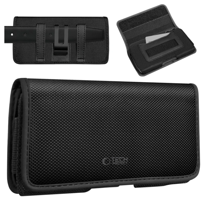 Tech-Protect - Tech-Protect Universell Mobilväska SM90 5.8 - 6.8 tum - Svart