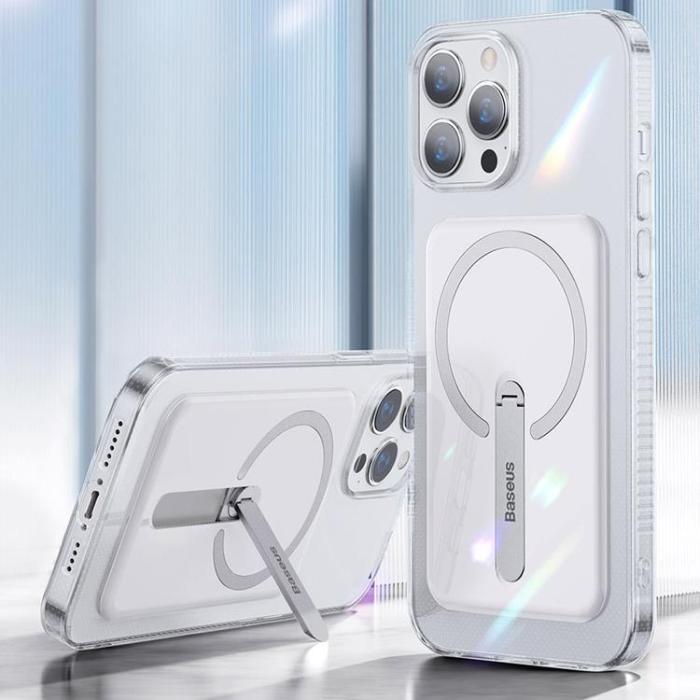 BASEUS - Baseus iPhone 13 Skal MagSafe Magnetic - Transparent