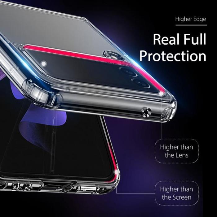 Dux Ducis - Dux Ducis Galaxy Z Flip 4 Skal Clin Series - Clear