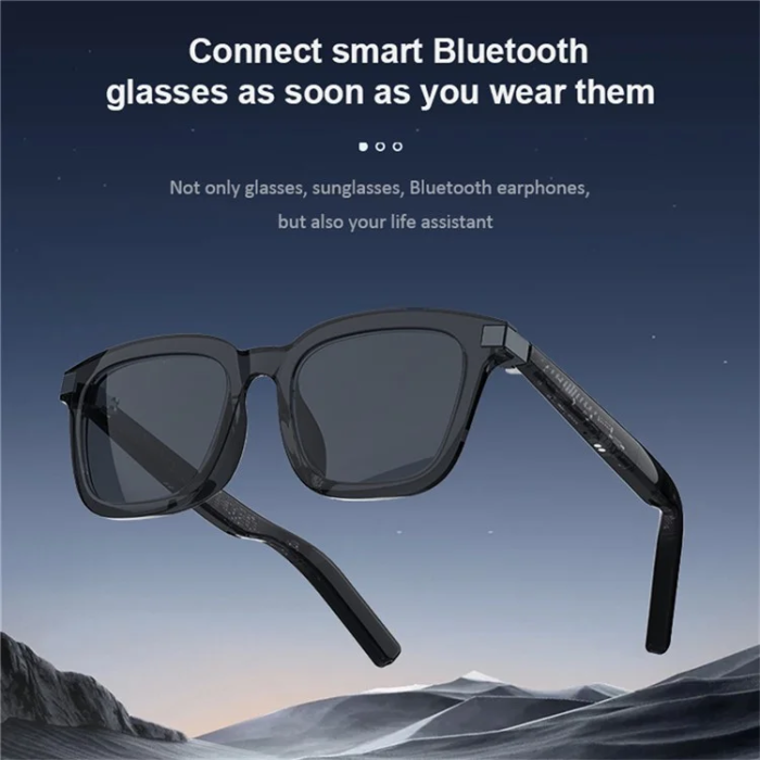 OEM - Smart Glasögon Bluetooth med Mic/Högtalare G06-L - Svart