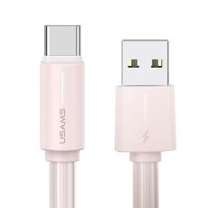 USAMS - USAMS SJ734 YU Series USB-C/USB-C Kabel 60W 1 m (US-SJ734) &ndash; Svart