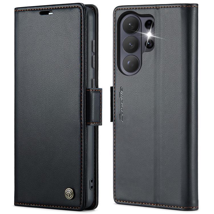 CASEME Galaxy S26 Ultra Plånboksfodral RFID Blocking (Svart) | 2353 | AlltMobil