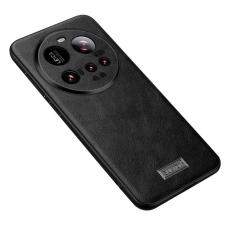 SULADA - SULADA Mobilskal till Xiaomi 15 Ultra PU L&auml;der + TPU + PC Bak - Svart