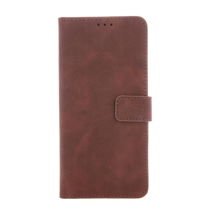 OEM - iPhone 16 Plånboksfodral Velvet - Brun