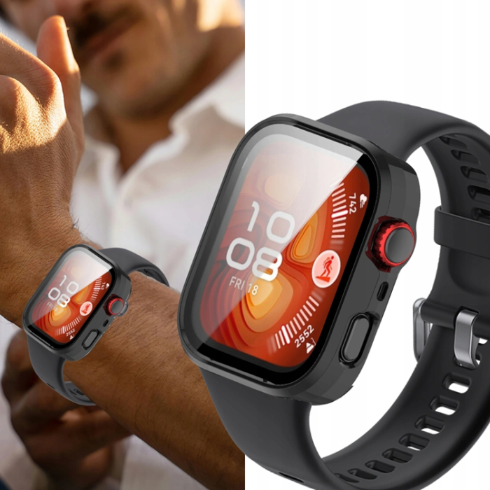 Tech-Protect - Tech-Protect Huawei Watch Fit 4 Pro Skal Defense - Svart