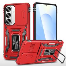 OEM - Mobilskal f&ouml;r Samsung Galaxy S26 Kickstand PC + TPU - R&ouml;d