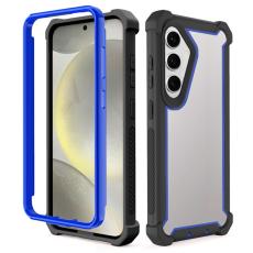 OEM - Mobilskal f&ouml;r Samsung Galaxy S26 Transparent 2 i 1 Shockproof TPU + PC - Svart